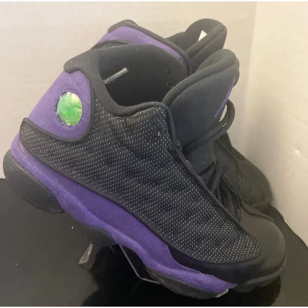 Nike Air Jordan 13 Retro Court Purple Black Mens DJ5982-015 Size 8 - Picture 3 of 10